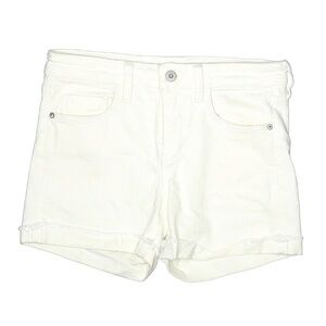 Anthropologie PILCRO ULTRA HIGH-RISE SLIM DENIM SHORTS (size: 25) (ivory)